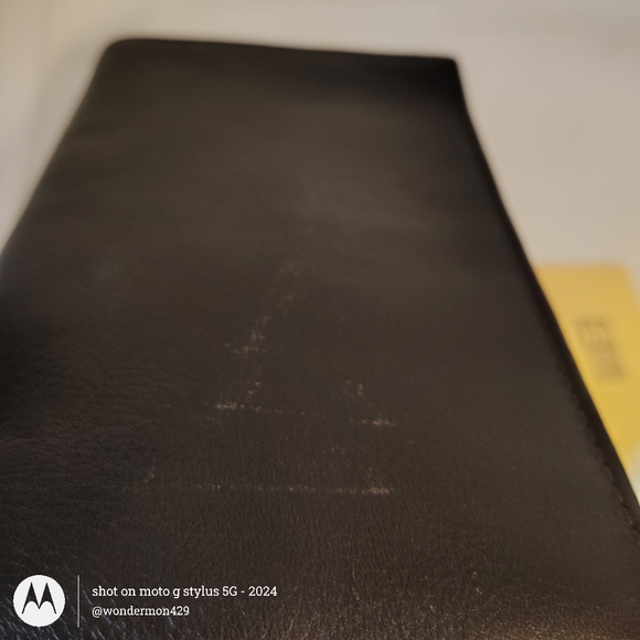 Unique Folding Brown Leather Wallet from CLC Never Used!! - Picture 4 of 16